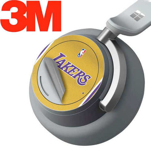 NBA Los Angeles Lakers Jersey Surface Headphones Skin